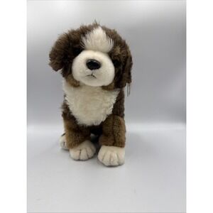 Vintage 2002 Ty Classic Mugsy Bernese Mountain Dog Brown Puppy Plush 12"